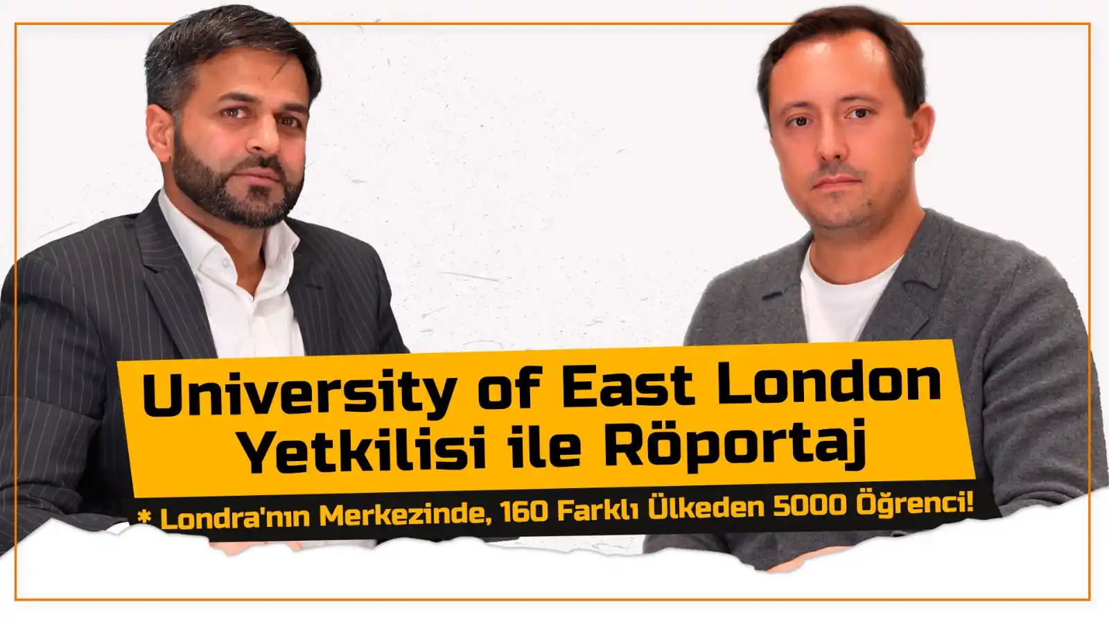 University of East London Yetkilisi ile Röportaj