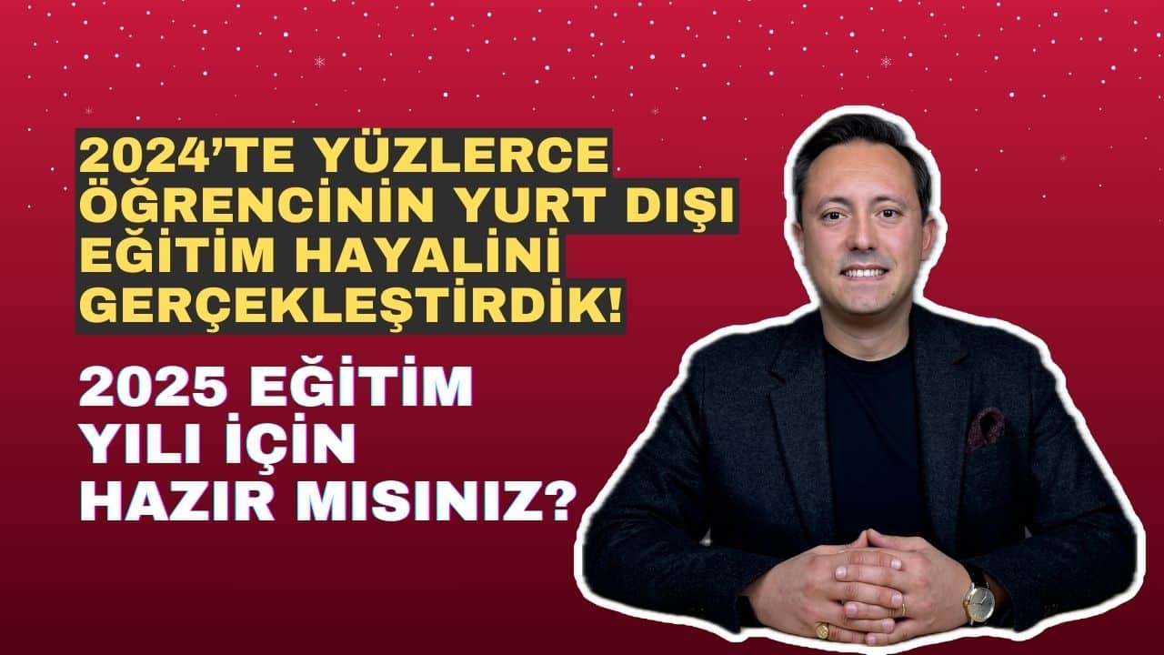 Yurtdışı Eğitim Hayallerine Katkımız Devam Ediyor!